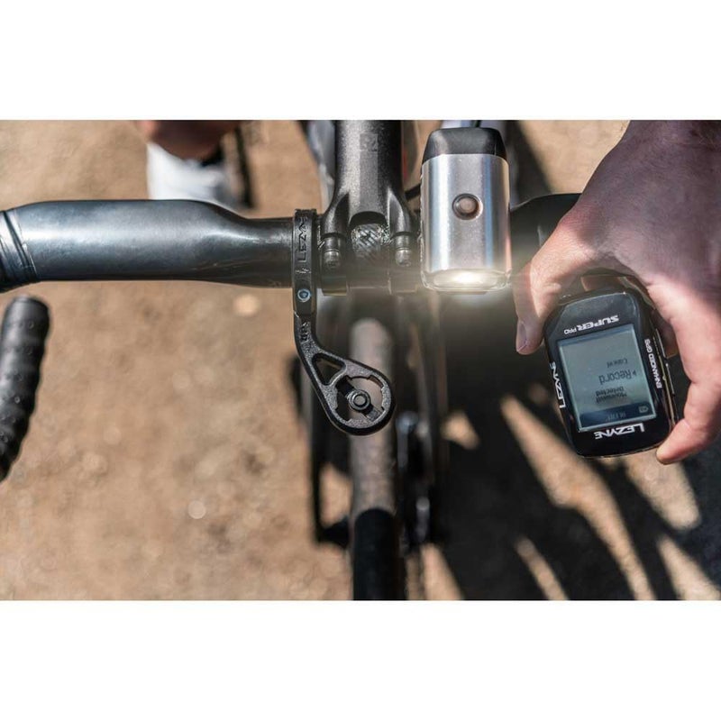 LEZYNE Cycling GPS Head Unit Computer Out Front Mount - Stiff Composite Matrix Construction and Secure X-Lock Bicycle Mounting System - Image 3